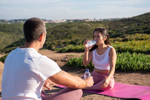 yoga in nature