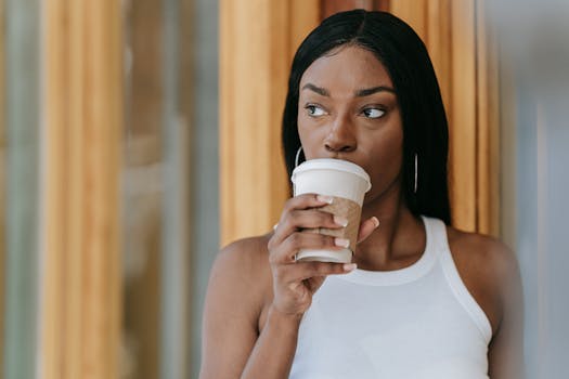 image of a person taking a mindful break