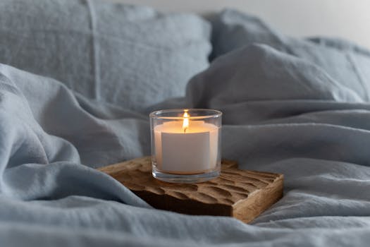 Soft lighting in a serene bedroom