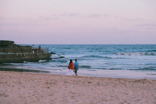 person taking a walk in nature